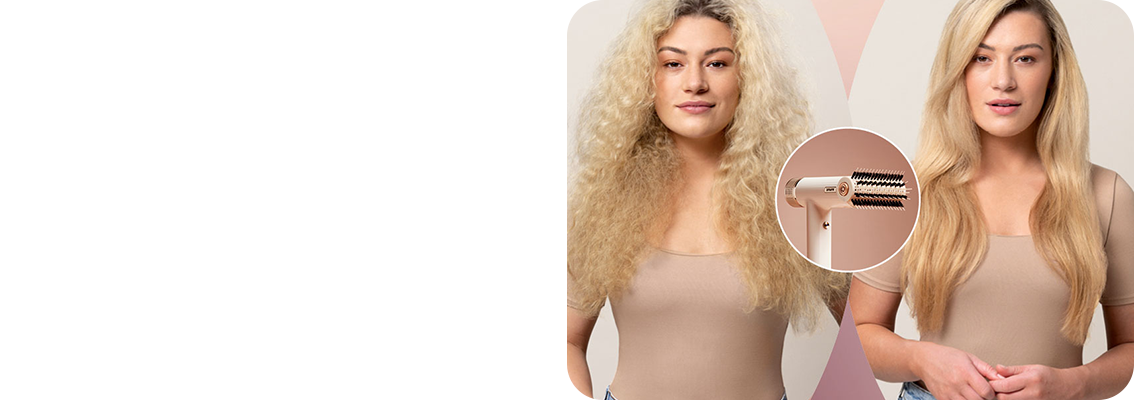 Perie QuickSmooth – Volum și netezire într-un singur pas