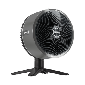 Ventilator portabil Shark FlexBreeze TableMate FA150EU, autonomie max 24 ore, putere 36W, utilizare in interior/exterior, flux de aer pana la 20 m, culoare antracit