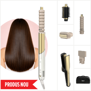 Multistyler 5in1 Glam™ Ceramic păr drept, onduleuri, bucle HD6051SEU Shark