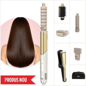 Multistyler 5in1 Glam™ Ceramic păr drept, onduleuri, bucle HD6051SEU Shark